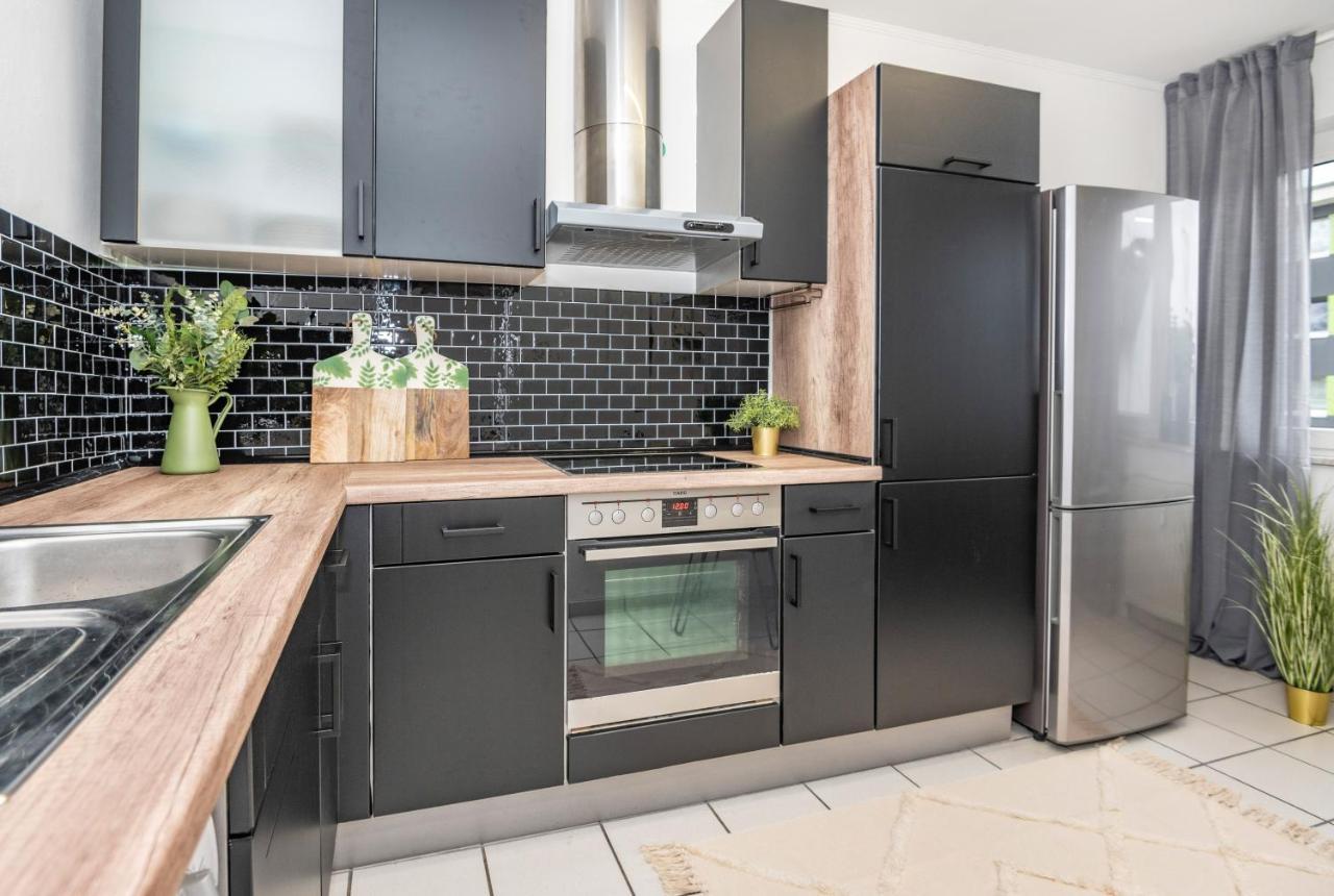 3-Zimmer-Wohnung Nahe Essen City, Bis 5 Personen, Smarttv, Wifi, Balkon Extérieur photo